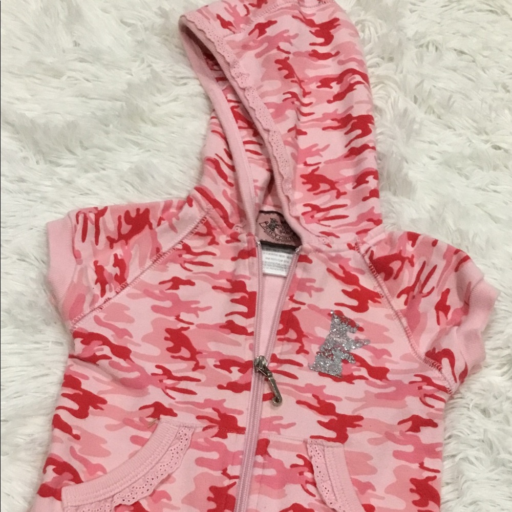 Infant Girls Juicy Couture Camo Jacket